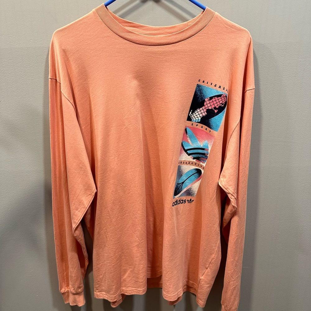 Long Sleeve Adidas T Shirt